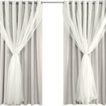 Cortina Blackout Tecido Com Voil 6,00M x 2,40M Para Varão...