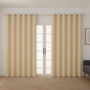 Cortina Blackout em Tecido com Ilhós Sala Quarto 6,00m x...
