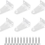 DZS ELEC 6 peças clipes de fixação de trilhos inferiores...