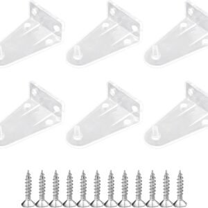 DZS ELEC 6 peças clipes de fixação de trilhos inferiores...
