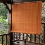 JINMLBO Persianas de rolo de bambu para janelas, persianas...