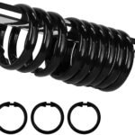 Kutesna 12 peças de anéis de cortina de chuveiro de plástico...