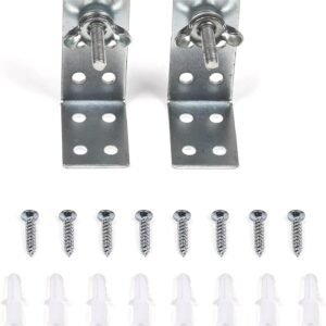 LazBlinds Suportes de persiana de janela de metal - 2 peças...
