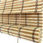 STRMAX Persiana de rolo de janela natural - persianas de...
