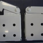 Suportes de montagem em caixa para persianas de madeira de 5...