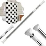 Varão Extensível Ajustável para Cortina de Banheiro – 70cm a...