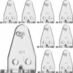 10 peças de suporte para mini persianas de 2,5 cm, clipes de...