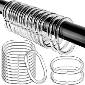 Anéis de cortina de chuveiro FANDAMEI 36 peças ganchos de...
