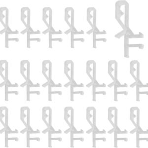 Clipe de sanefa oculta ZZLZX 20 peças de clipes de sanefa...
