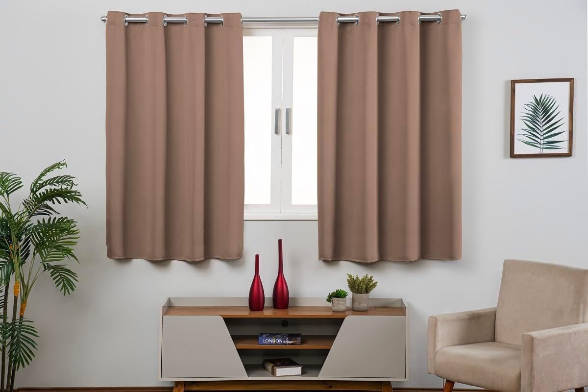 Cortina Blackout Térmica Vários Tamanhos com Ilhós Cromado |...