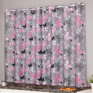 Cortina Cozinha Oxford 2,00x1,40 Estampada Cappuccino Janela...
