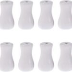 Eowemsn – 8 peças de puxadores de corda de madeira para...