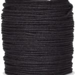Mandala Crafts Cordas pretas de 2 mm para persiana de...