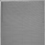 Persiana Horizontal PVC Evolux 80x130 cm Cinza Chumbo