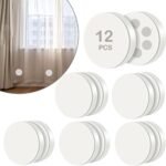 YixangDD 12 Pacotes de Pesos Magnéticos para Cortinas de...