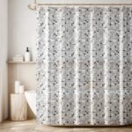 1 Cortina Box Banheiro Antimofo Ganchos 180x180 Pev Es M02