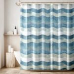 1 Cortina Box Banheiro Antimofo Ganchos 180x180 Pev Es M03