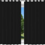 Cortina Blackout Corta Luz 220cm x 130cm - 2 Partes Preto...