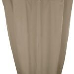 Cortina Provador Arco 70x70 E 90x90 Blackout Tecido Bege