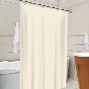 Cortina de Box Lisa em PVC Impermeável Para Banheiro Anti...
