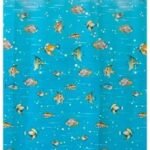 Cortina para Box de Banheiro, Fundo do Mar com Peixes,...