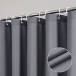 OVZME Zora Cortina de chuveiro cinza para banheiro, cortina...