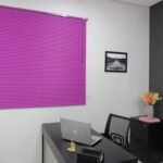 Persiana Horizontal PVC Lilás 140 (L) x 140 (A) Cortina...