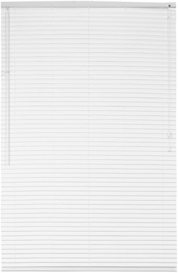 Persiana Horizontal em PVC 80x130cm Branca – Design Moderno,...