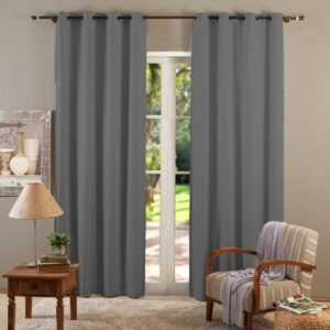 Cortina Blackout 2,80m x 2,50m Corta luz 100% com Ilhós Sala...
