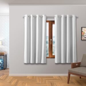 Cortina Blackout Curta Tecido Corta Luz Pequena Janela Dona...
