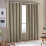 Cortina Blackout PVC 2,80 m x 2,30 Corta 100% a luz (Bege)