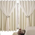 Cortina Blackout PVC 3,00m X 2,40m Com Voil Palha