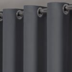 Cortina Blackout Tecido Com Ilhós Cromado Com 4 Metros Linha...