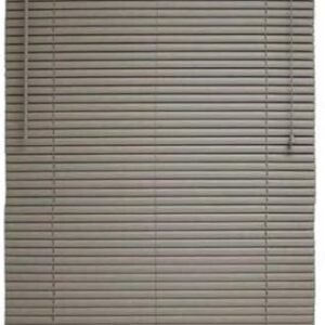 Persiana Horizontal PVC 25MM 1,00Larg X 1,60Alt Café
