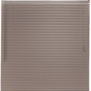 Persiana Horizontal 100x130cm 25mm Cortina Sala Quarto(CAFÉ)
